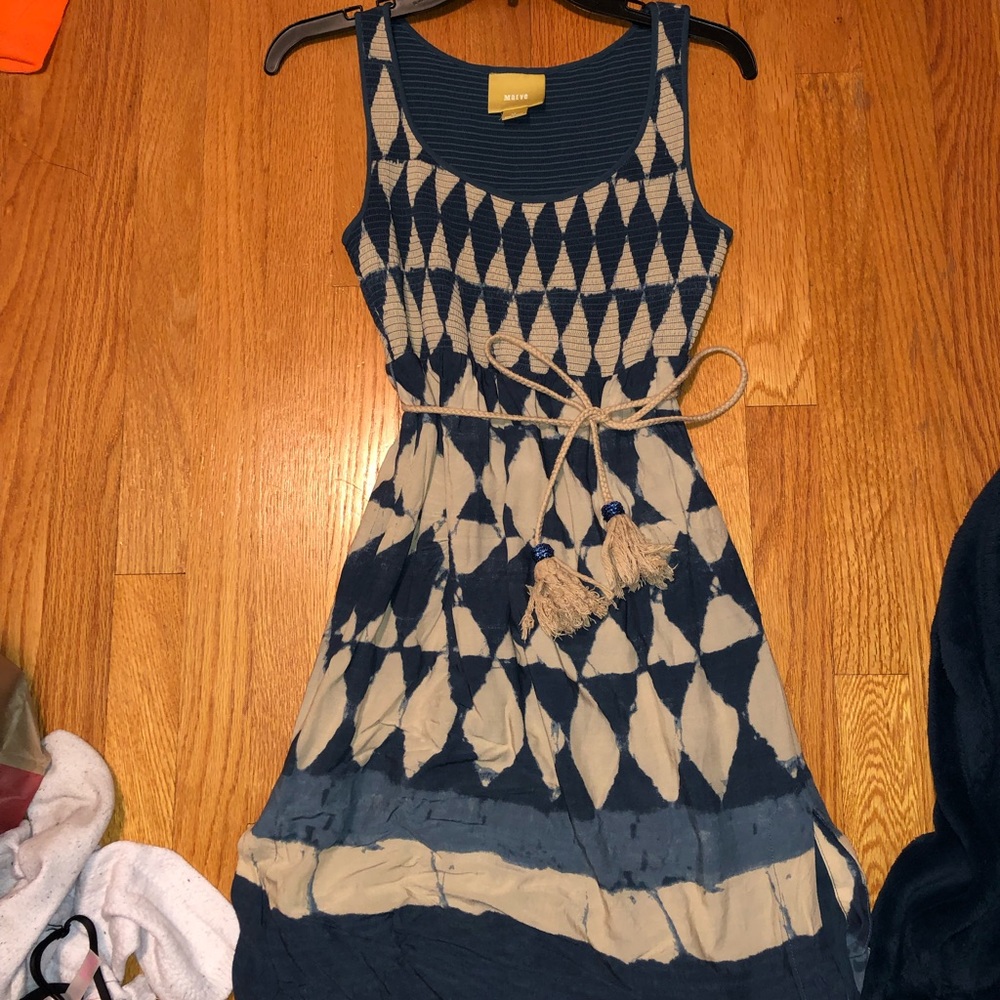 Anthropologie Patterned Dress (small)